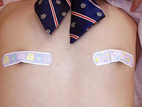 ロリびっち生徒会長 せいら 別名・貧乳ガリくそん/中出し番長/あばら黄金のくびれ　サンプル画像05